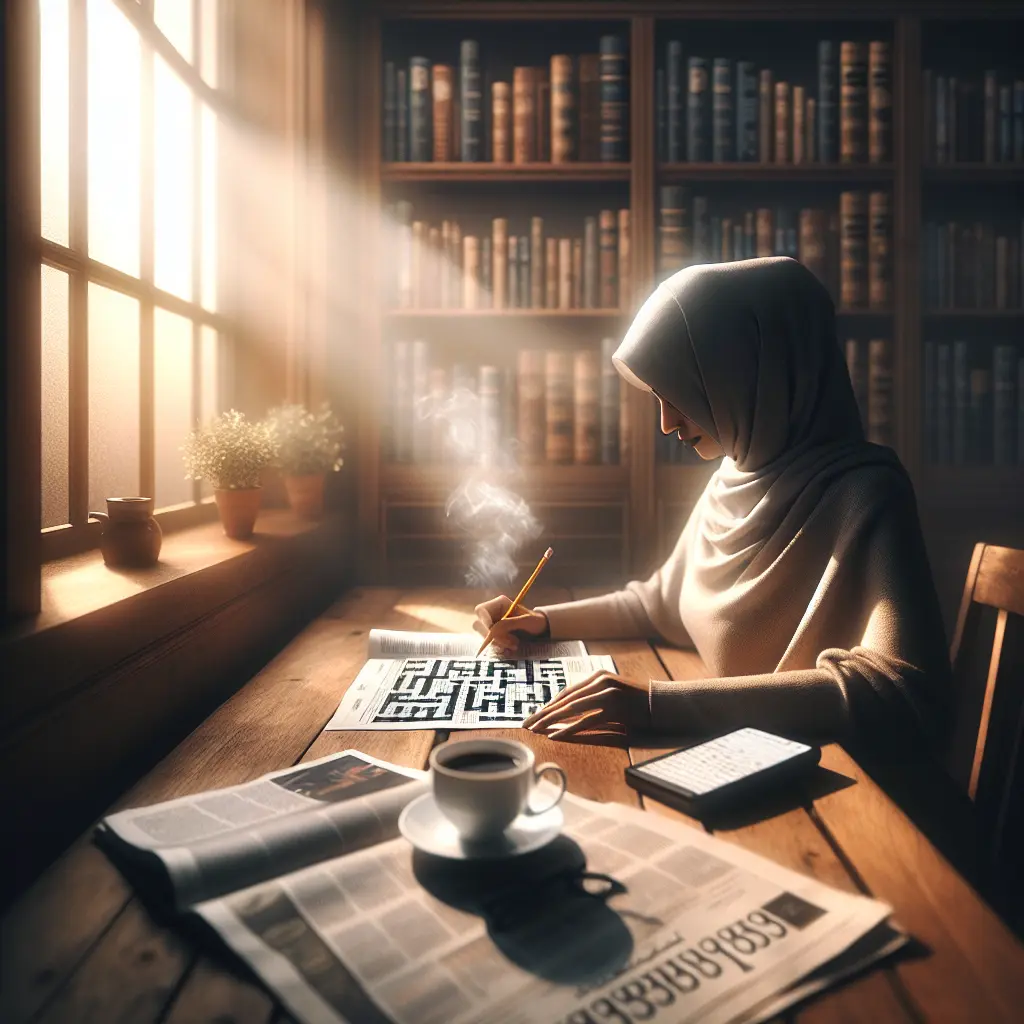 Krydsord ledetråd for Undersøgelse