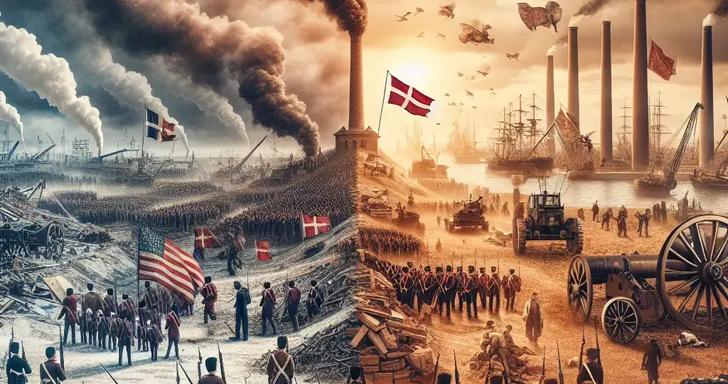 Hvordan ændrede 1864-krigen Danmarks kapitalistiske kurs?