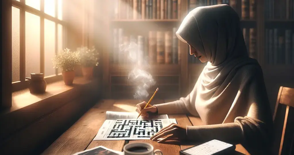 Krydsord ledetråd for Undersøgelse