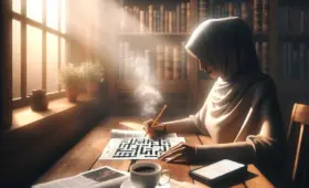 Krydsord ledetråd for Undersøgelse